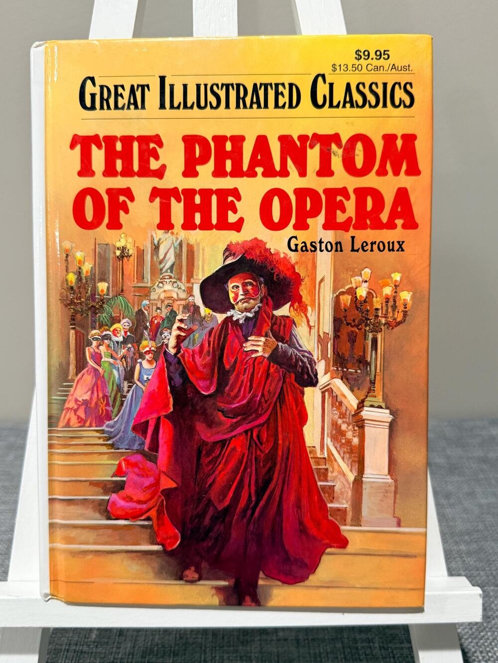 Vintage 2004 Illustrated Classics: The Phantom of the Opera Hardcover